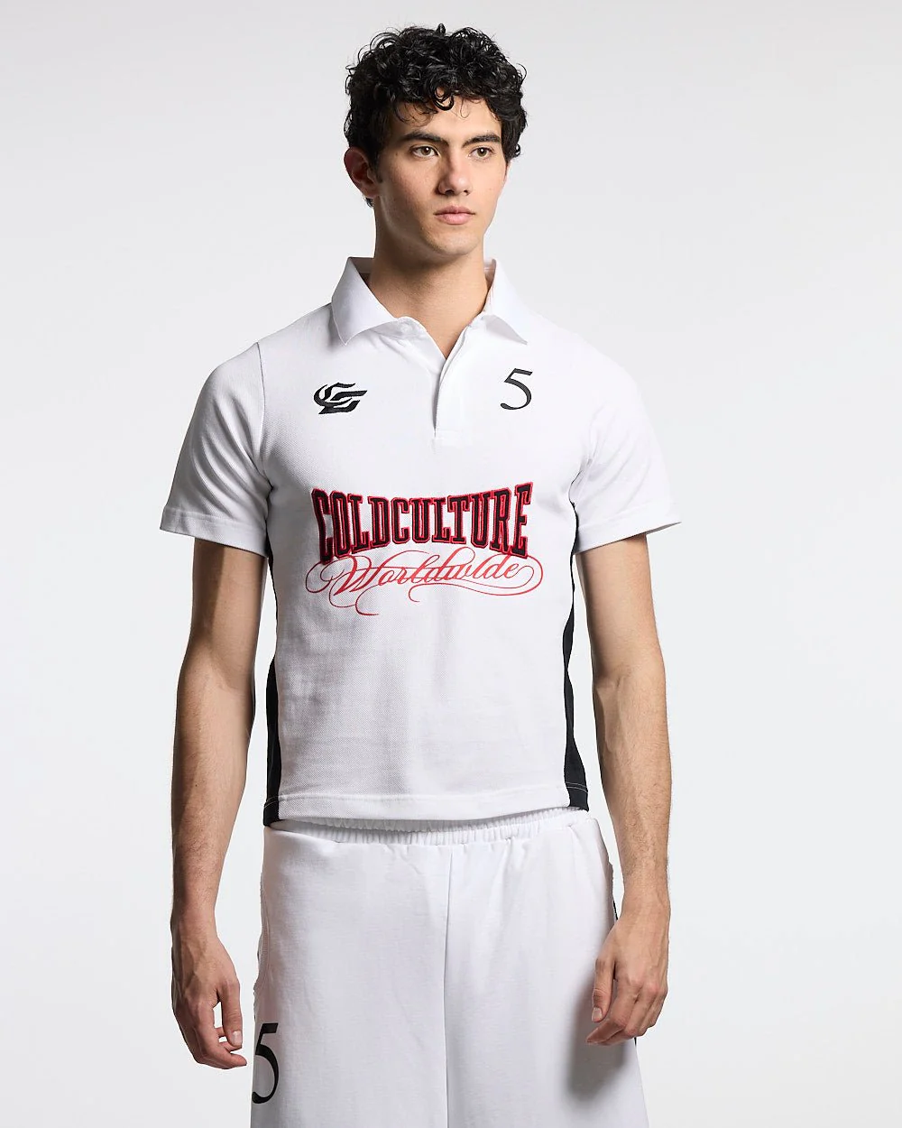 NIA SET POLO WHITE & BLACK - Image 7
