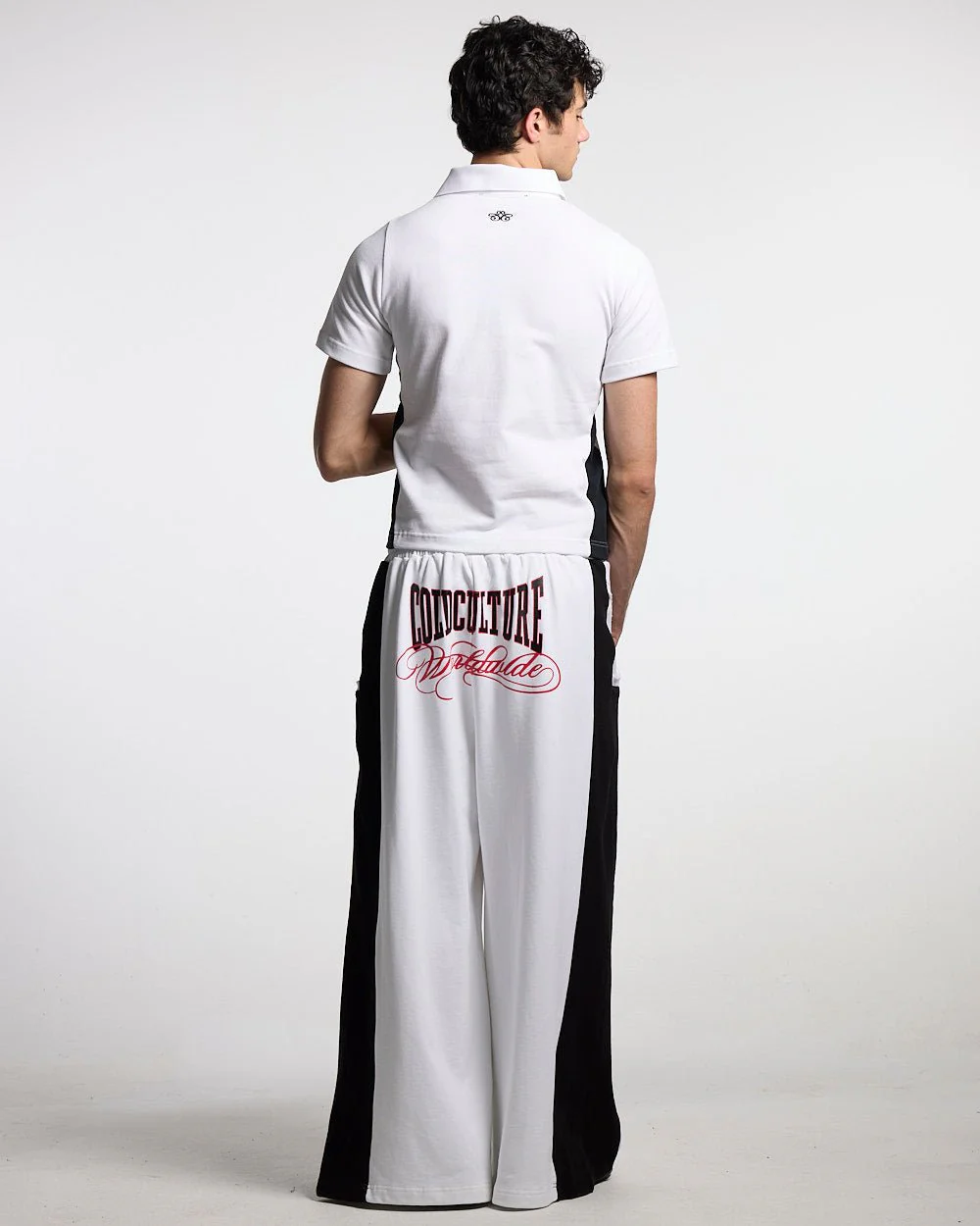 NIA SET POLO WHITE & BLACK - Image 8
