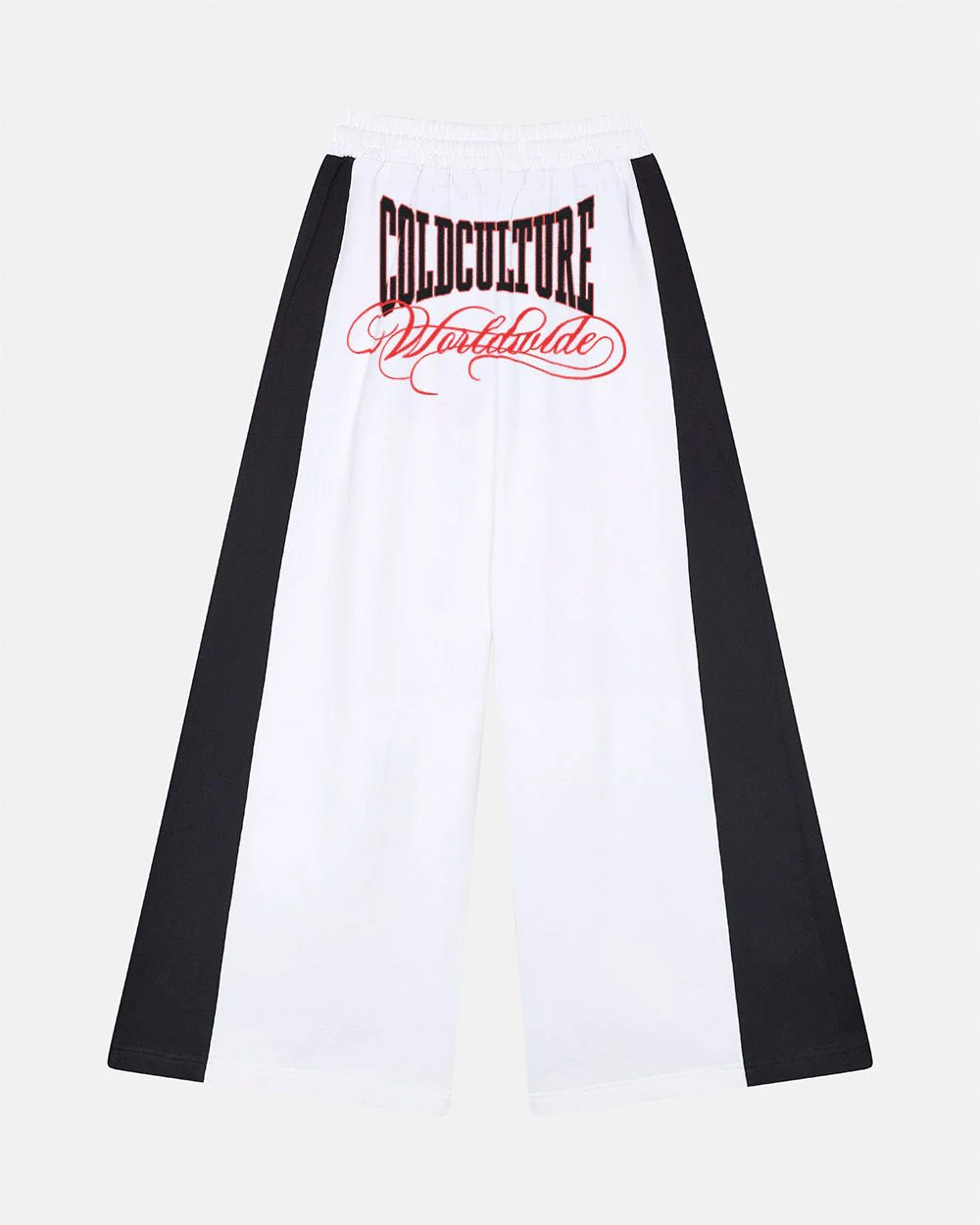 NIA SET SWEATPANTS WHITE & BLACK - Image 2