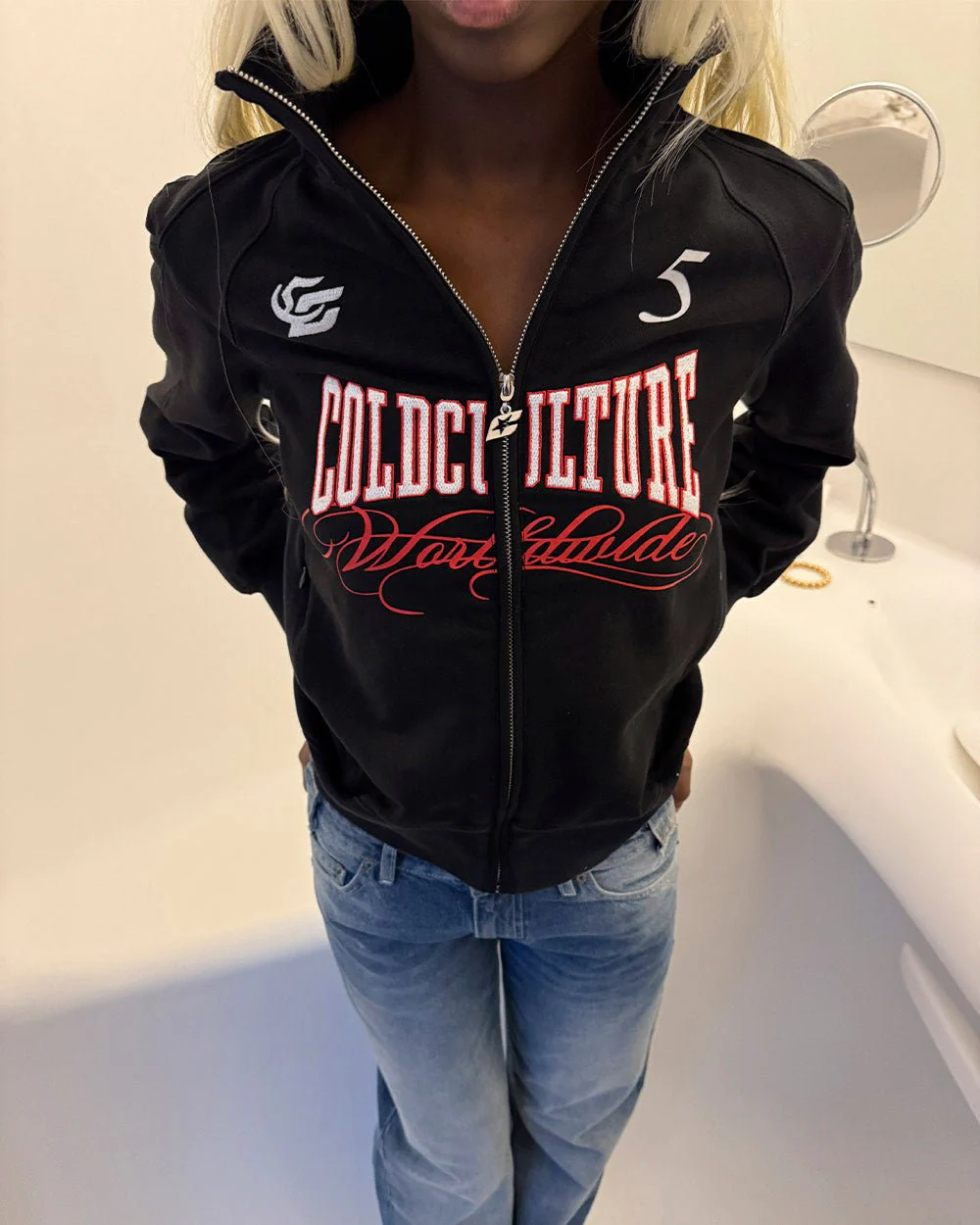 NIA SET ZIP UP BLACK - Image 10