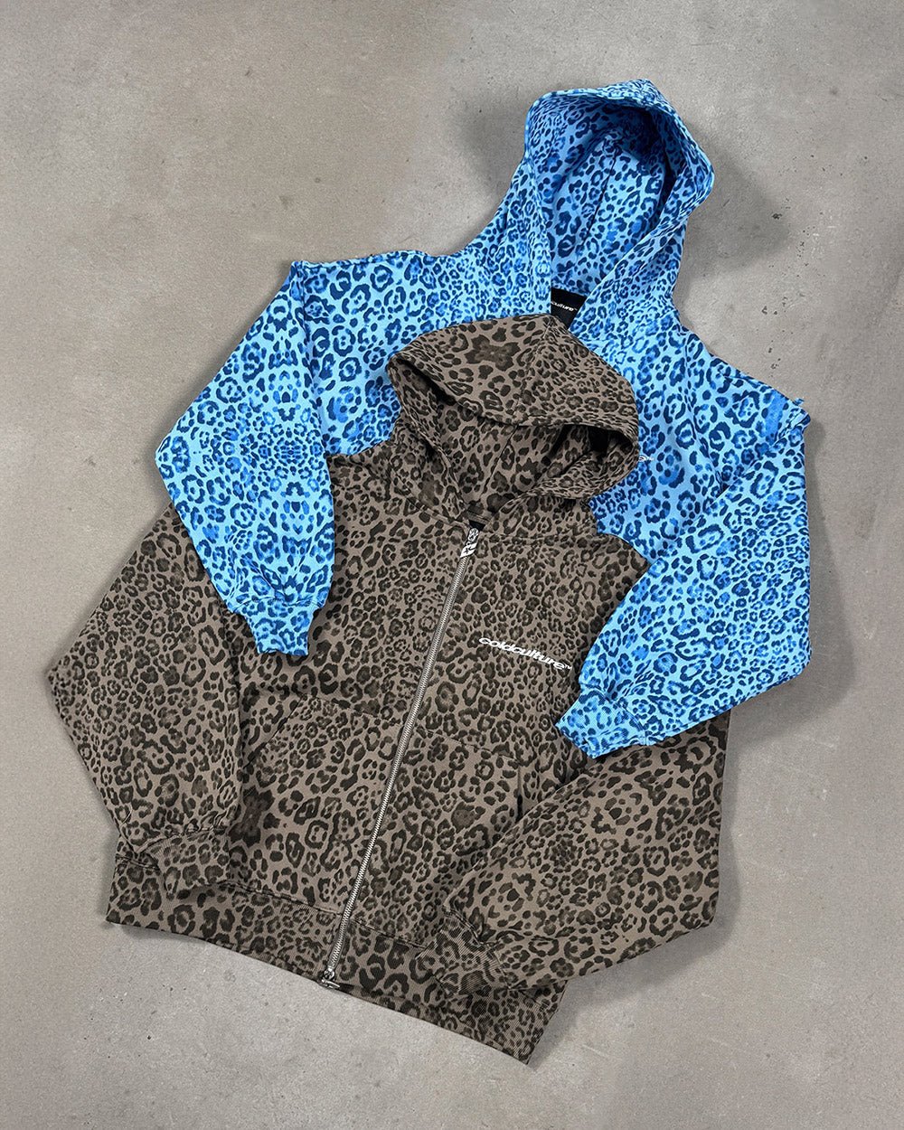 NOCTURNE BEAST ZIP HOODIE BROWN - Image 9