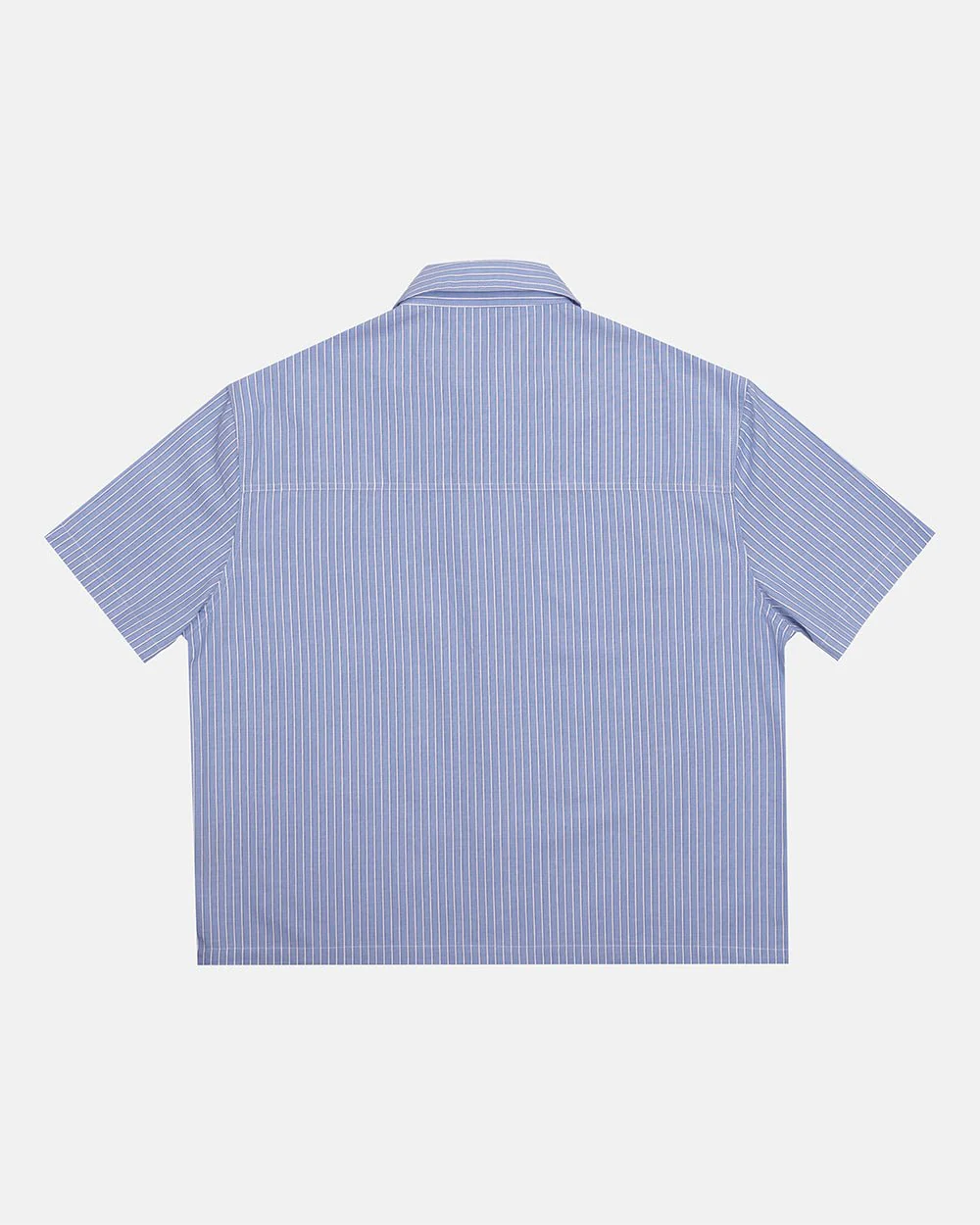OFFICE SCRIPT SHIRT BLUE - Image 3