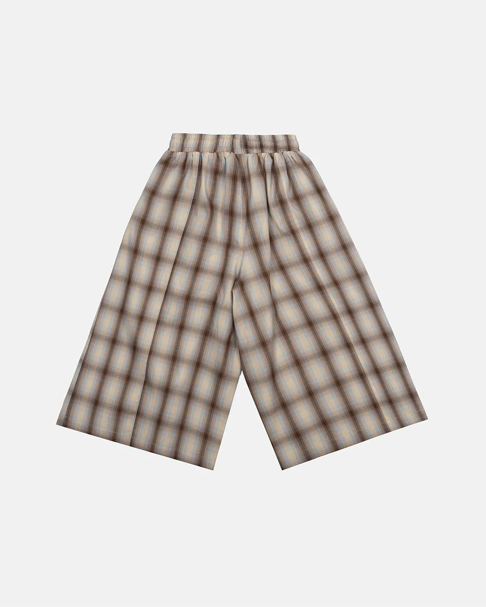 OFFICE SCRIPT SHORTS BEIGE - Image 4