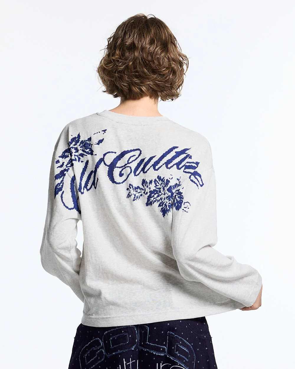 OLD SOUL LONGSLEEVE HEATHER GREY - Image 6