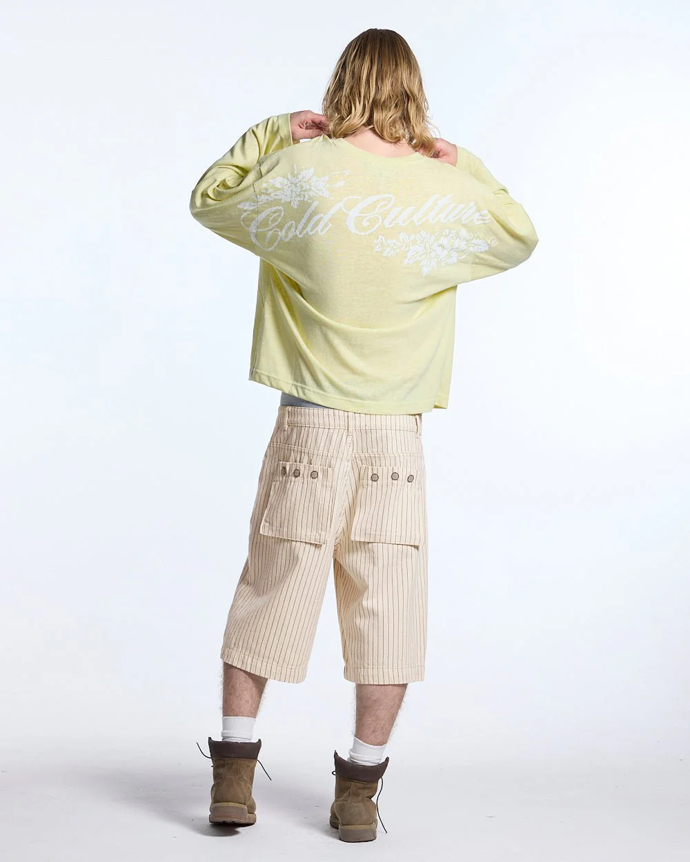 OLD SOUL LONGSLEEVE PALE YELLOW - Image 5