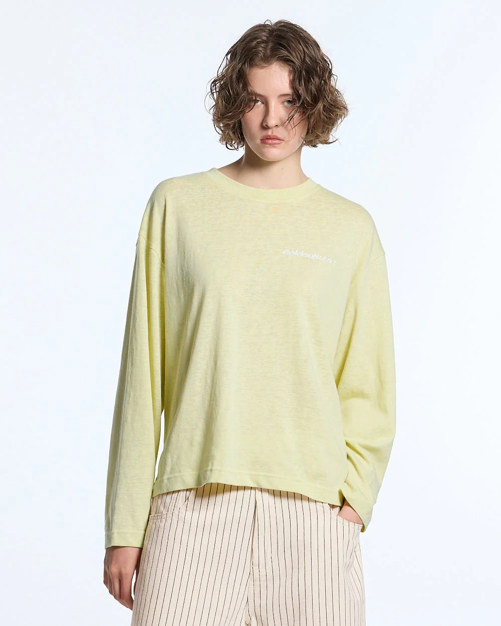 OLD SOUL LONGSLEEVE PALE YELLOW - Image 6