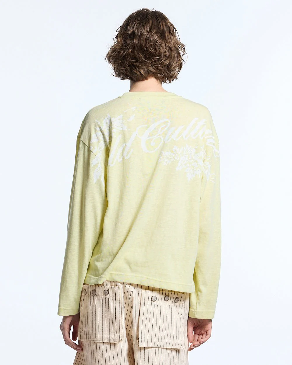 OLD SOUL LONGSLEEVE PALE YELLOW - Image 7