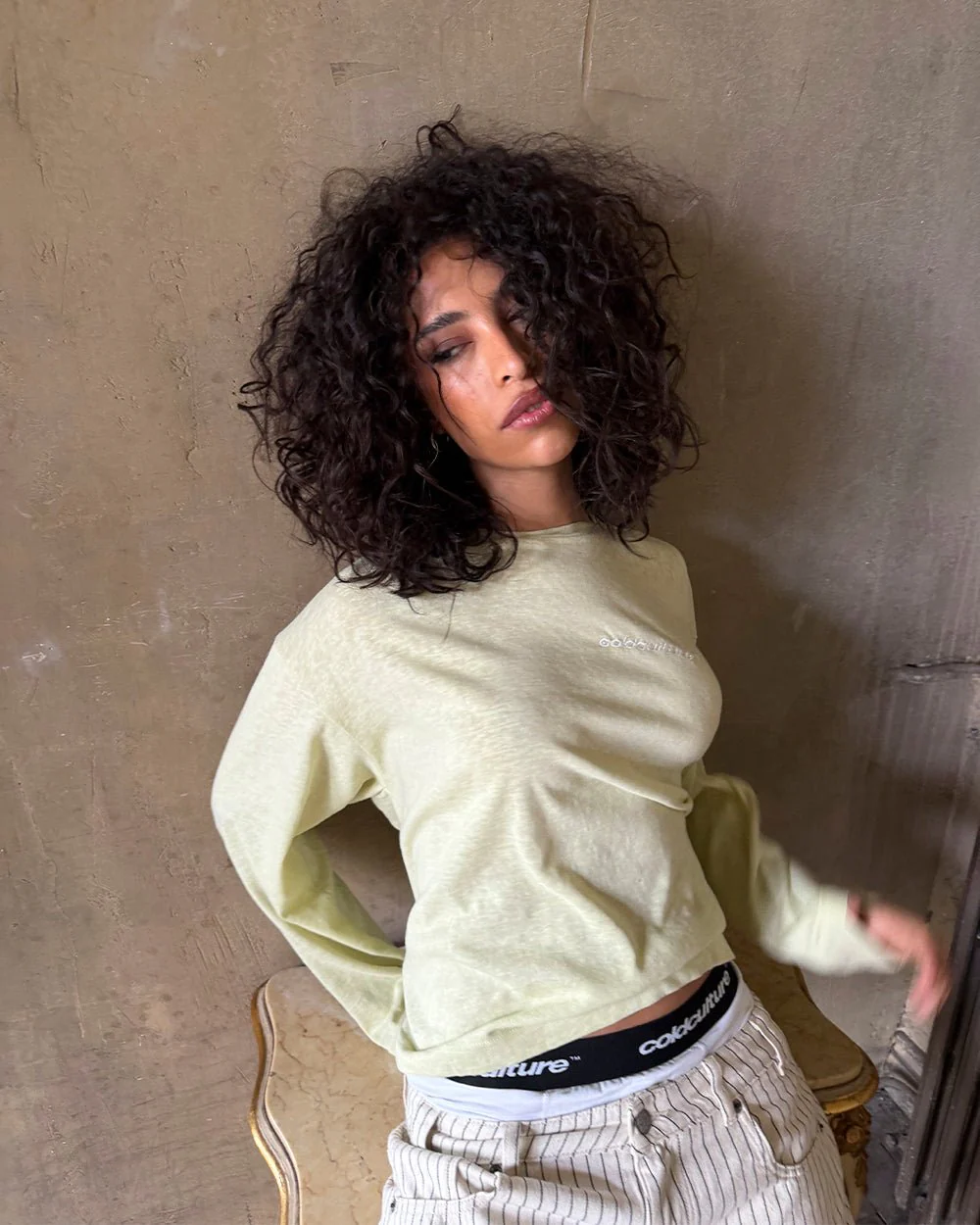 OLD SOUL LONGSLEEVE PALE YELLOW - Image 8