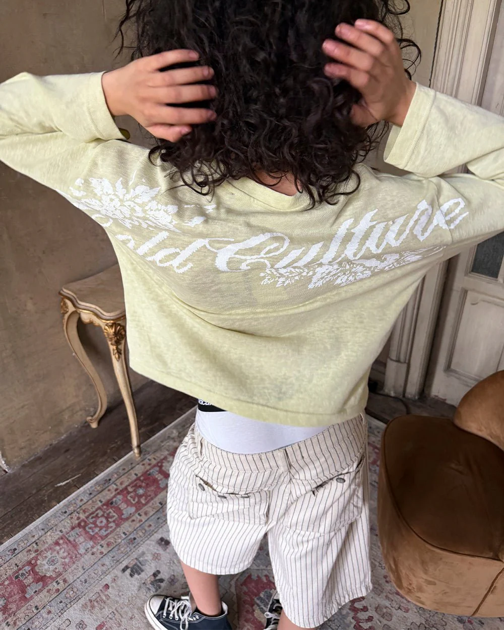 OLD SOUL LONGSLEEVE PALE YELLOW - Image 9