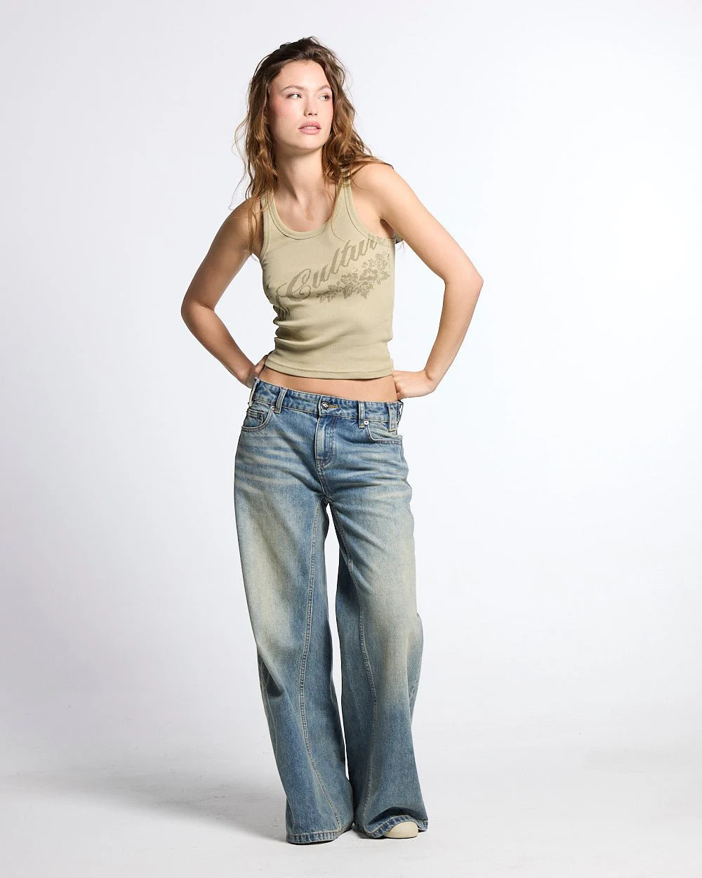 OLD SOUL TANK TOP BEIGE - Image 3