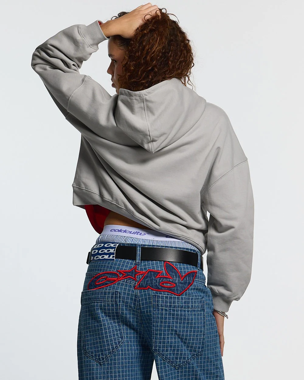 ON ROAD HOODIE GREY & GREEN - Image 6