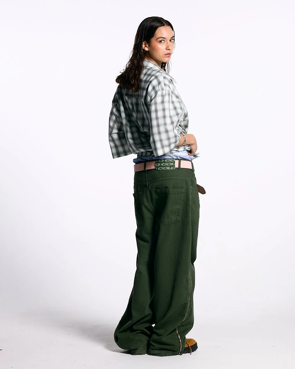 ONE POCKET SHIRT BLURRED GREEN - Image 6
