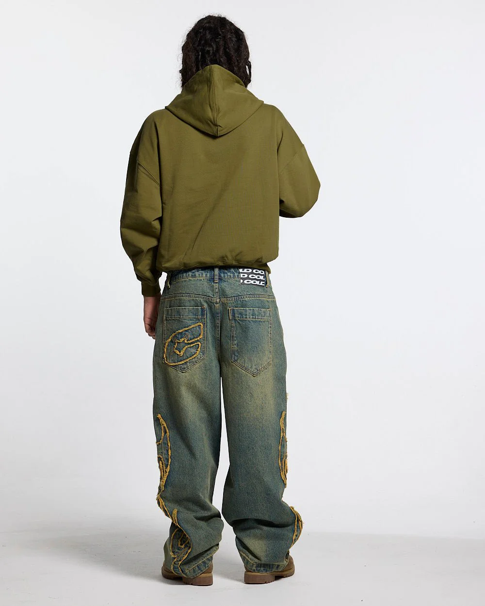 OOPS! HOODIE DARK GREEN - Image 3