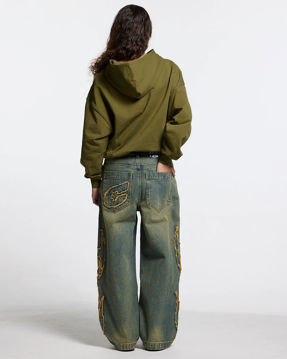 OOPS! HOODIE DARK GREEN - Image 6