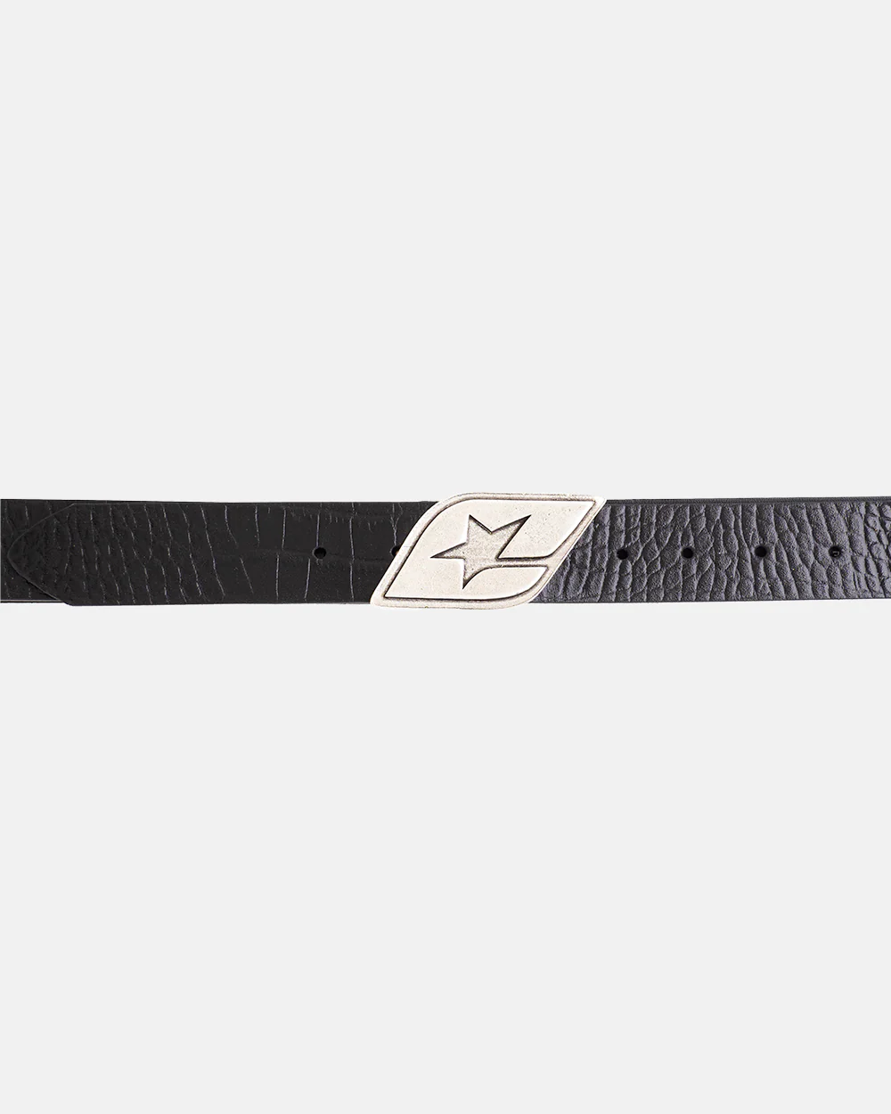 ORIGINAL LEATHER BELT CROCODILE BLACK SEAWEED - Image 3