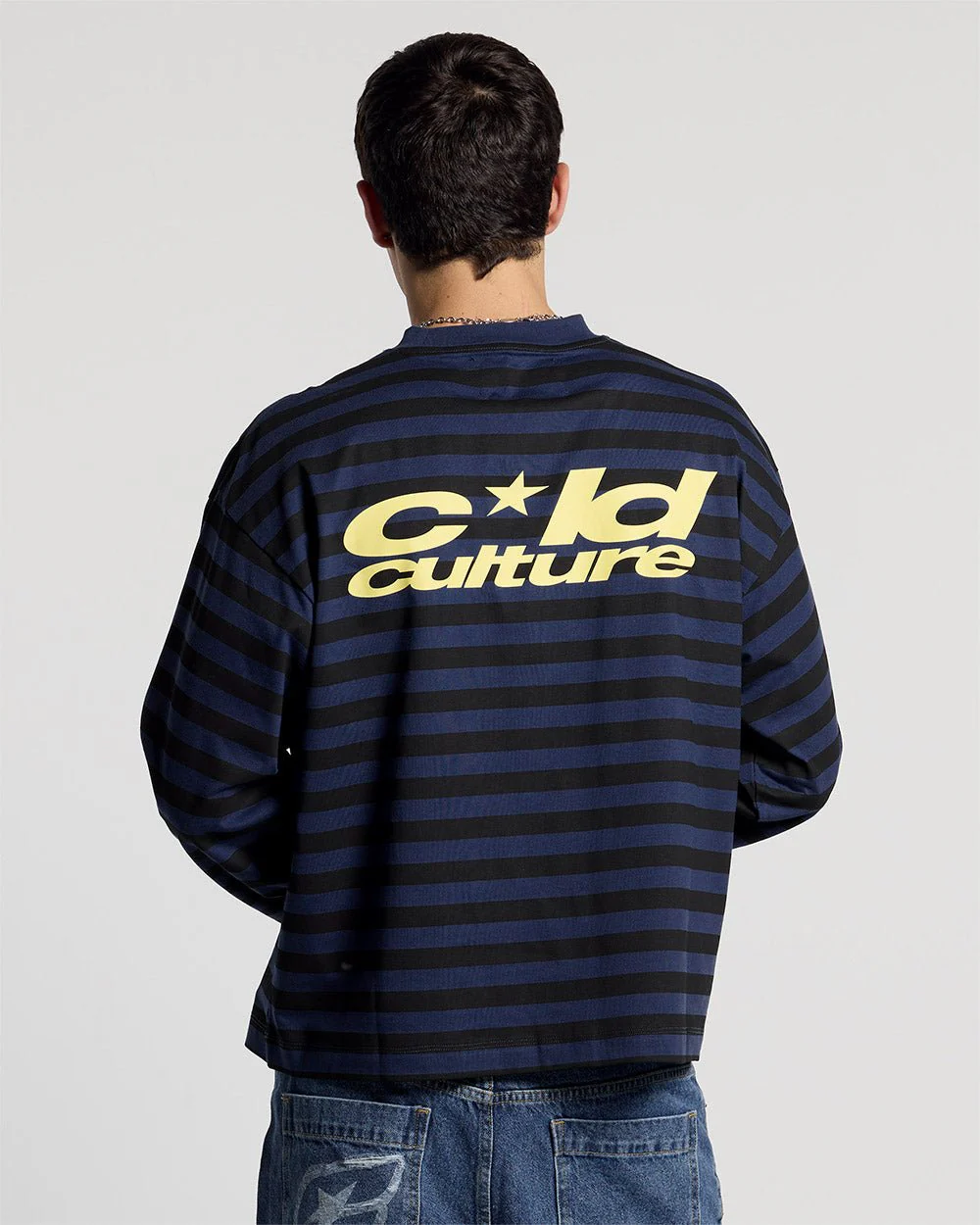 PARDON ME LONGSLEEVE BLACK & BLUE - Image 3