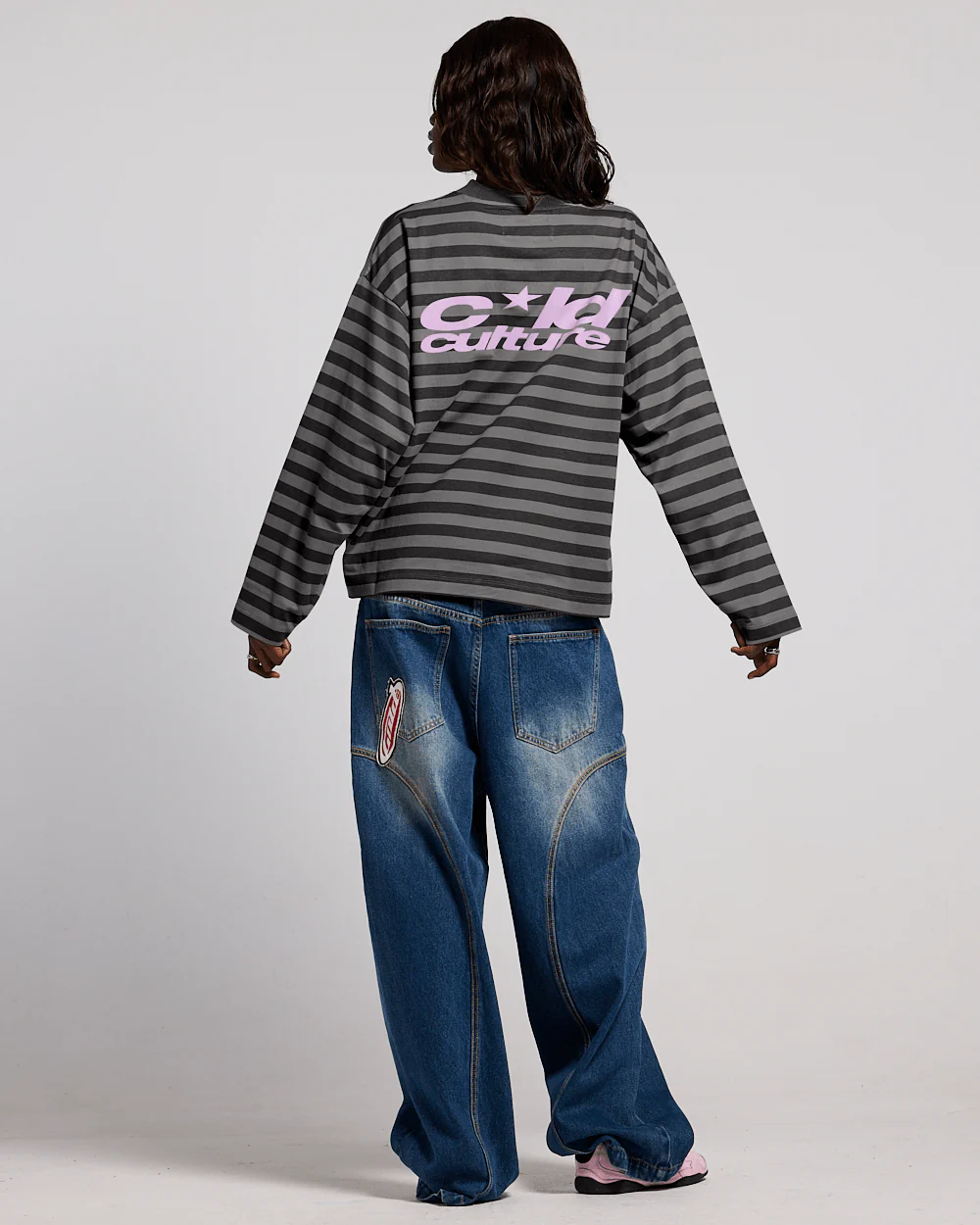 PARDON ME LONGSLEEVE BLACK & GREY - Image 6