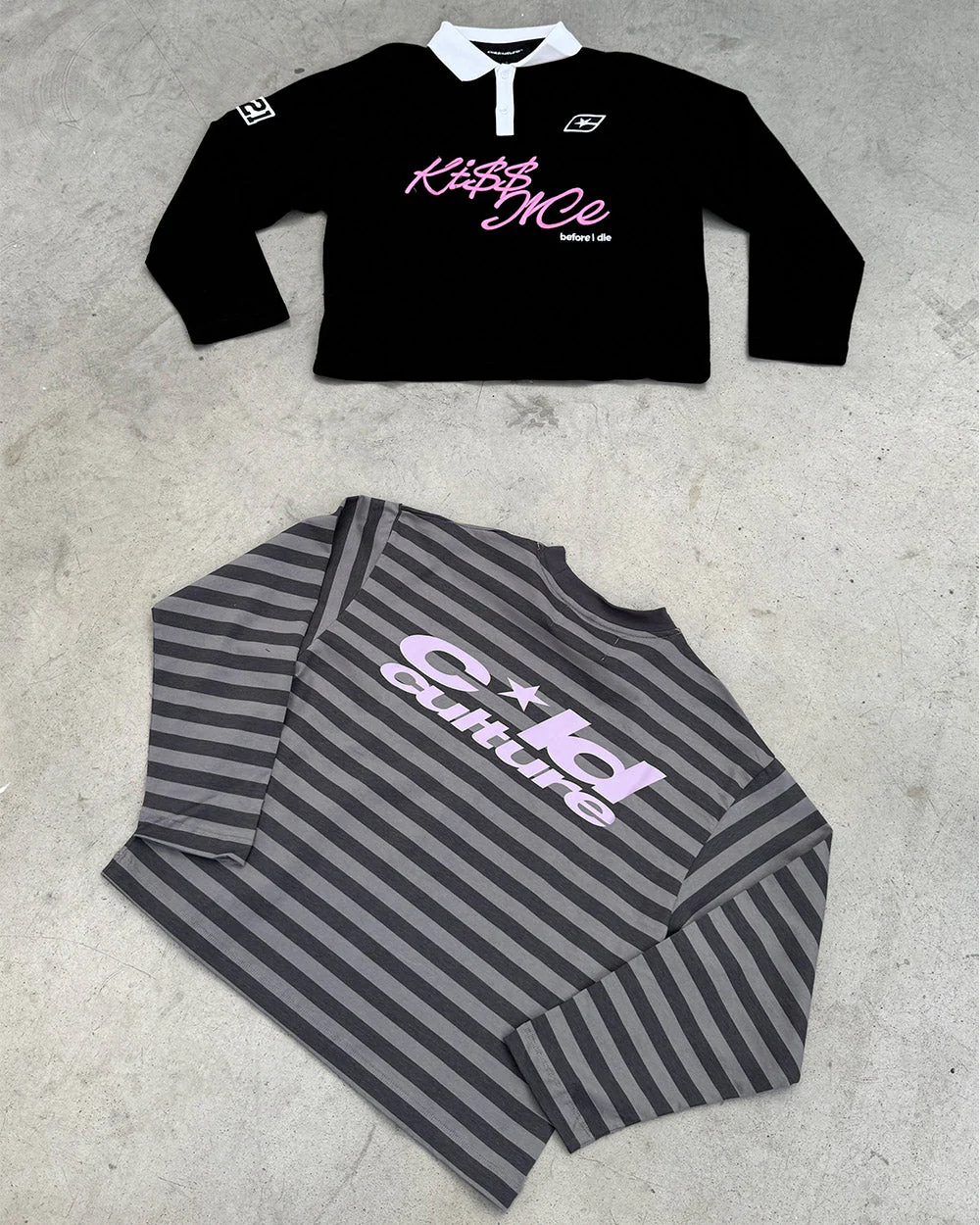 PARDON ME LONGSLEEVE BLACK & GREY - Image 7