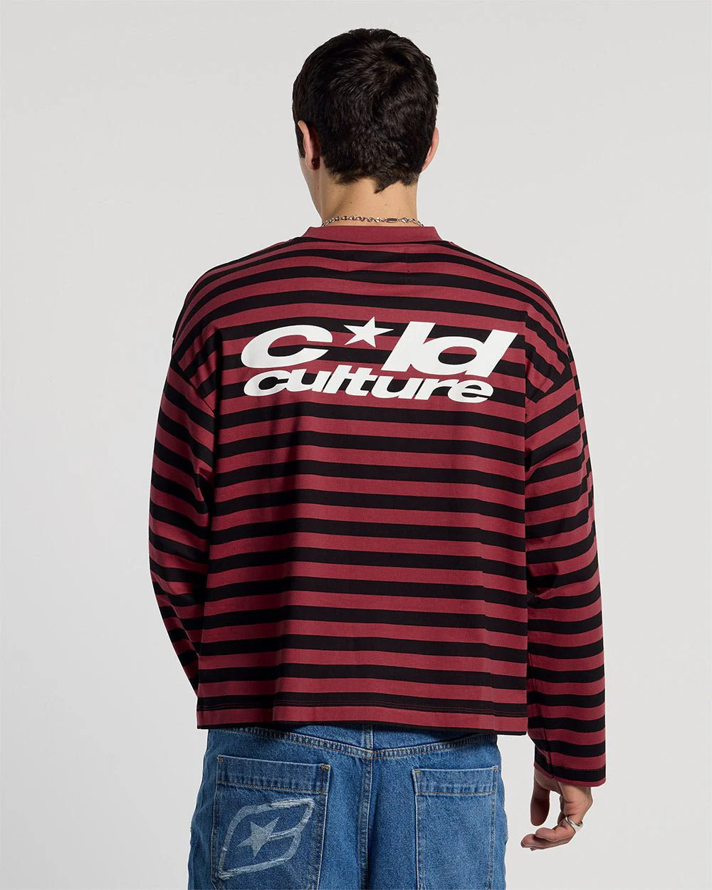 PARDON ME LONGSLEEVE BLACK & RED - Image 2