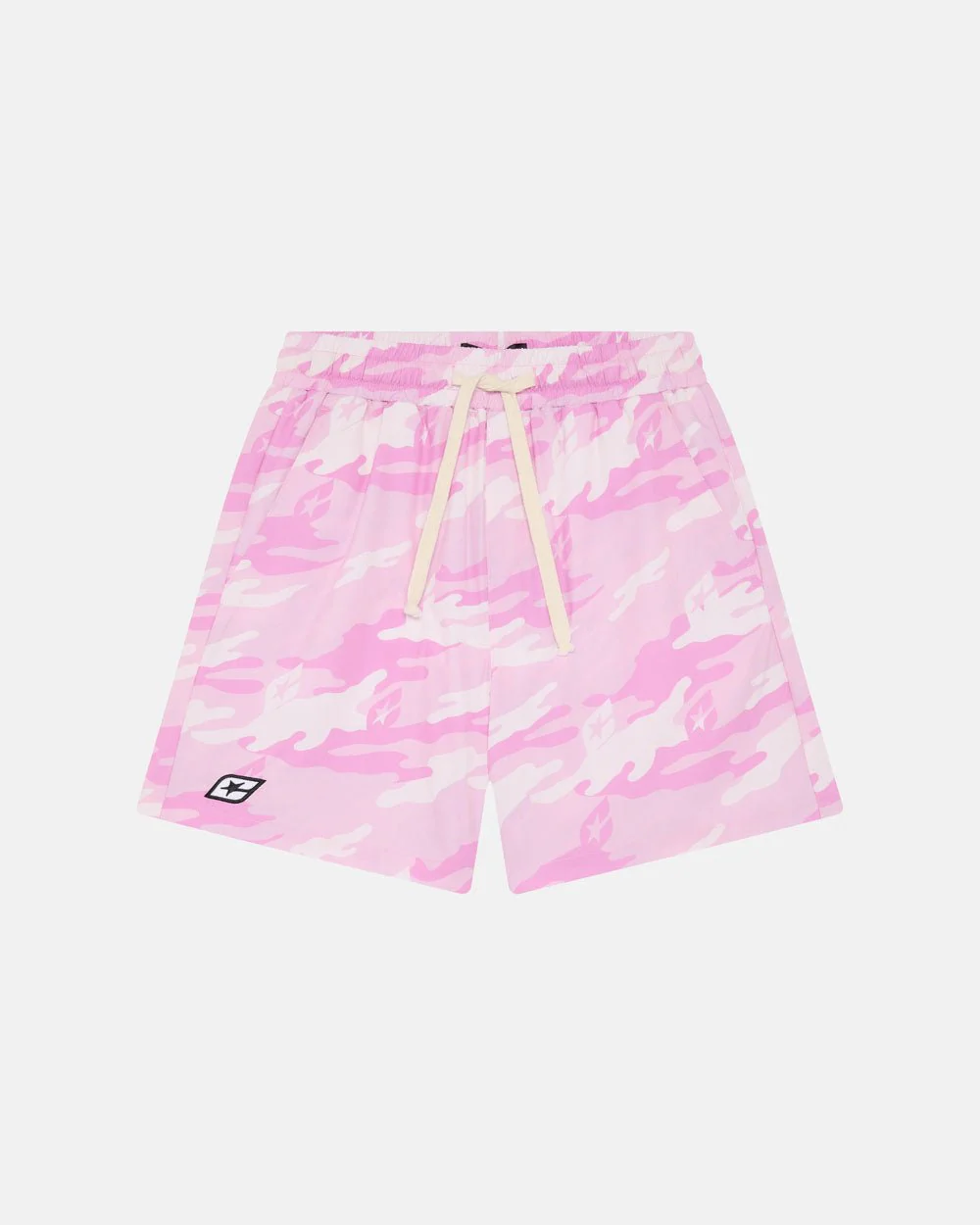 PINK CAMO SWIM SHORT