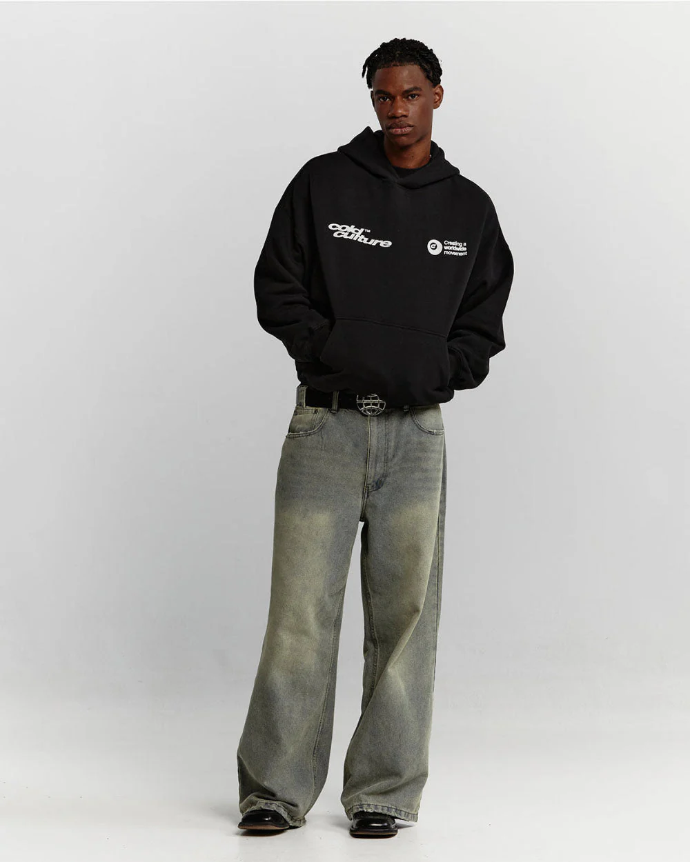 PLAYING HORSE HOODIE BLACK - Image 6