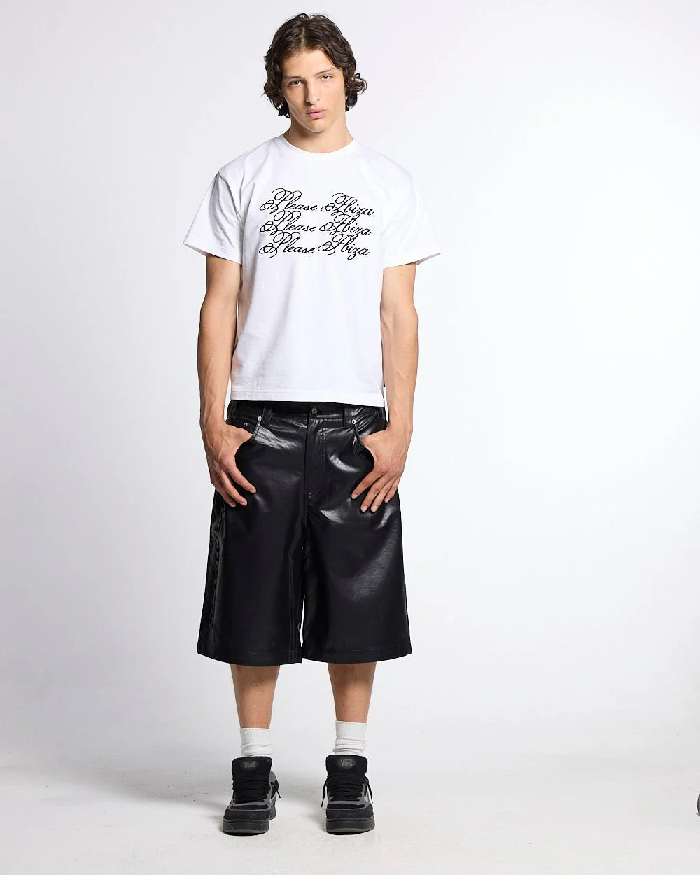 PLEASE IBIZA REGULAR TEE WHITE - Image 3