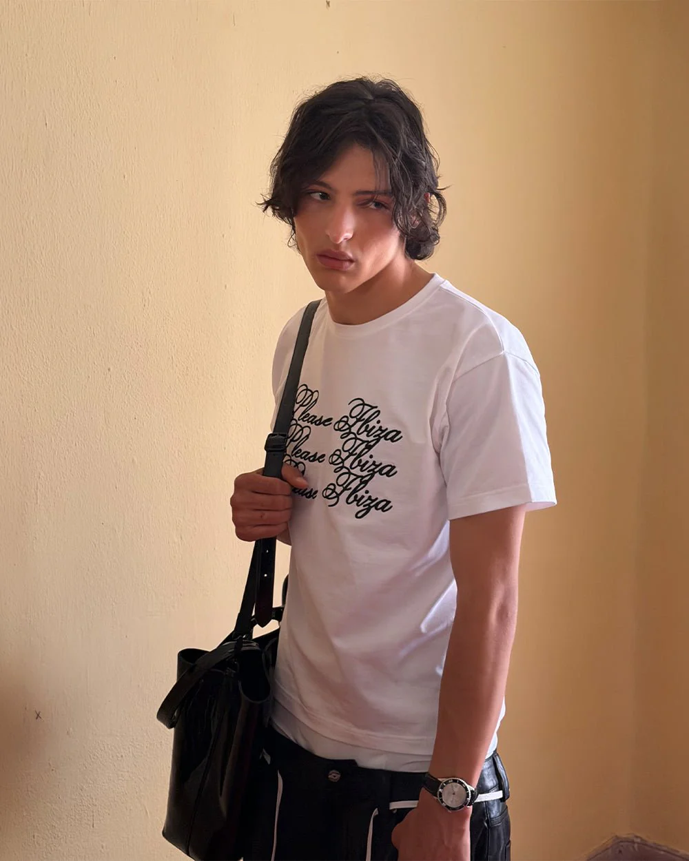 PLEASE IBIZA REGULAR TEE WHITE - Image 6