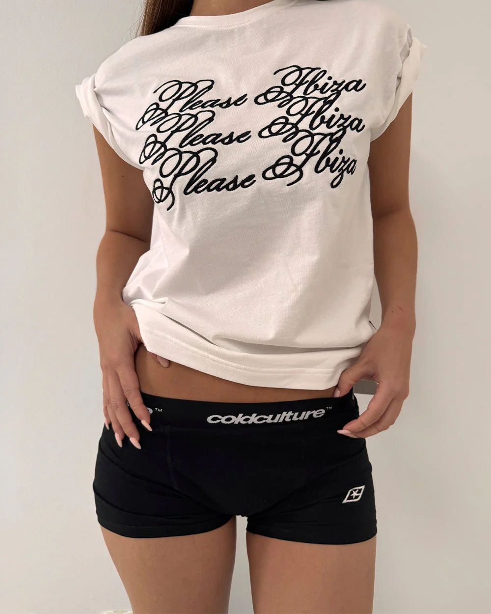 PLEASE IBIZA REGULAR TEE WHITE - Image 7
