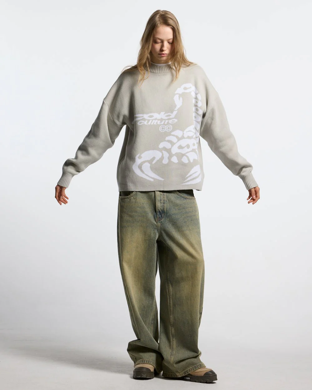 POISON KNIT COOL GREY - Image 5