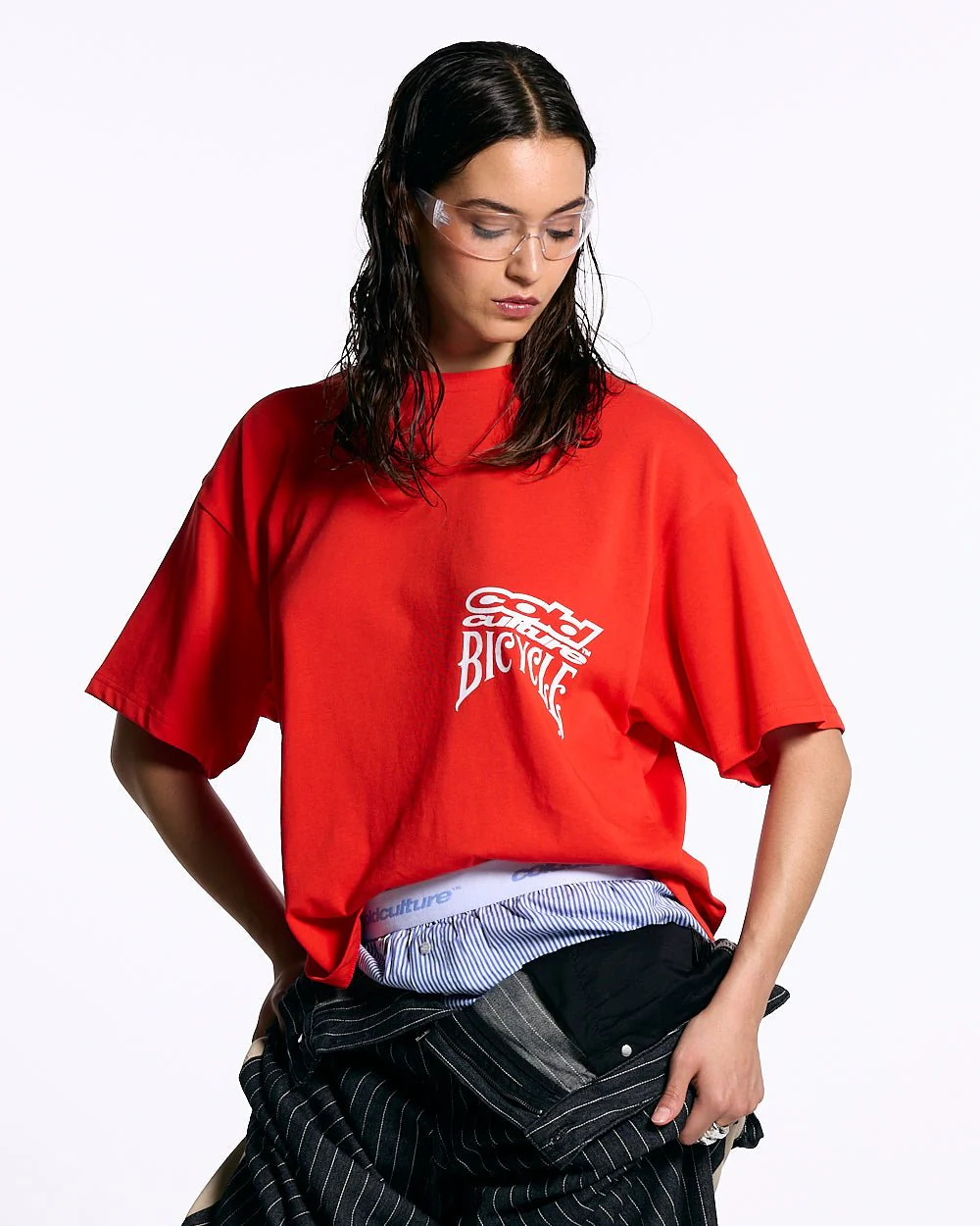 POKER BICYCLE TEE FIERY RED - Image 6
