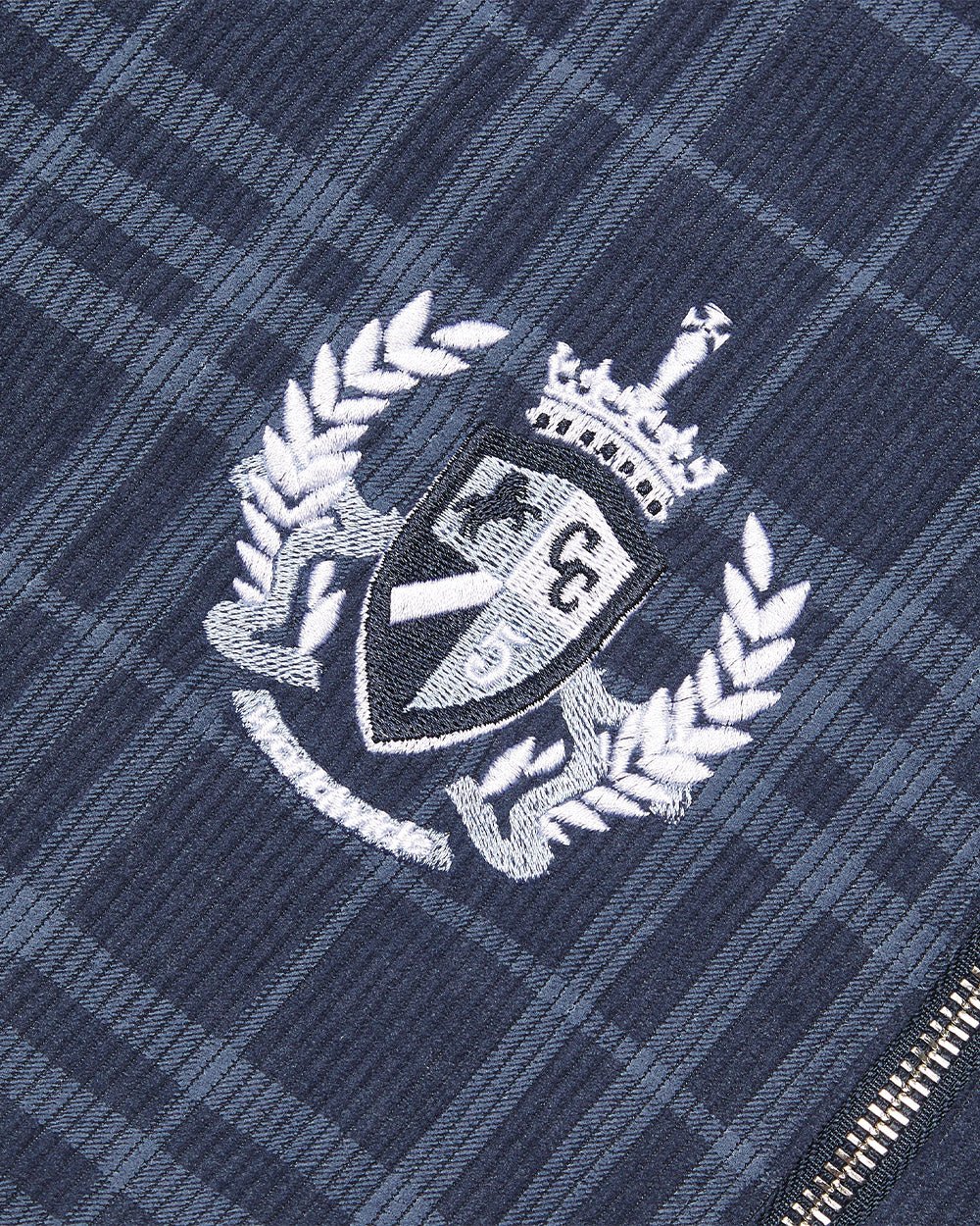 POSH ZIP HOODIE NAVY - Image 5