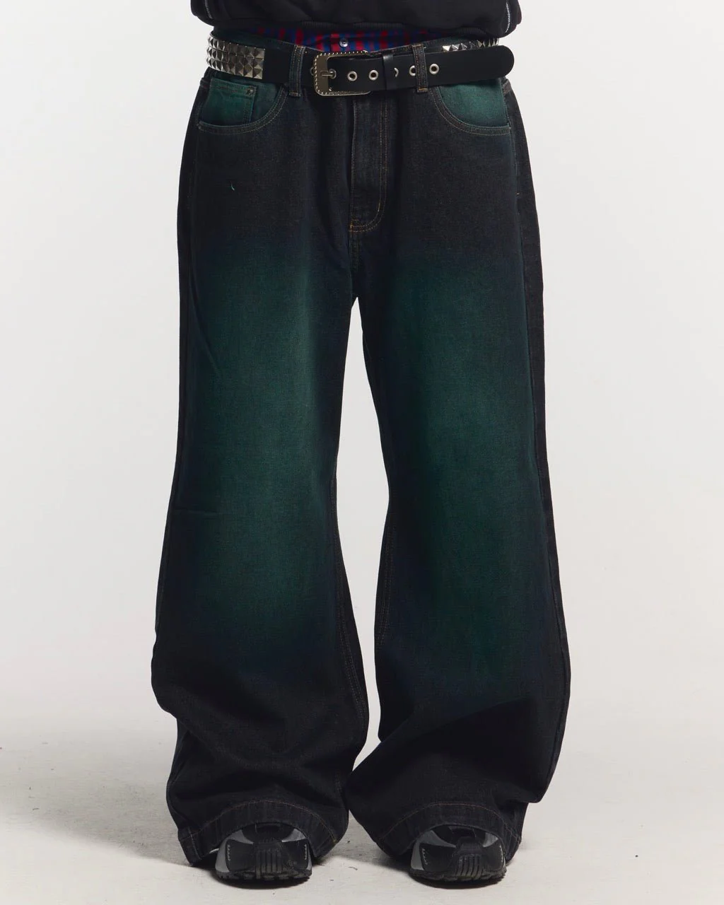PRECIOUS V3 PANTS BLACK & GREEN - Image 4