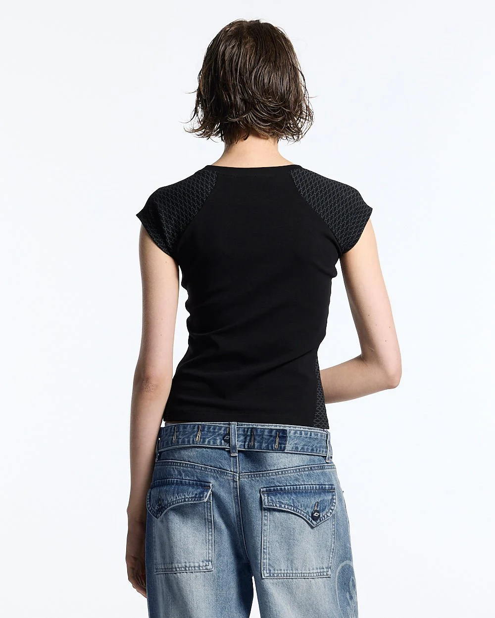 PRETTY BABY TEE BLACK - Image 4