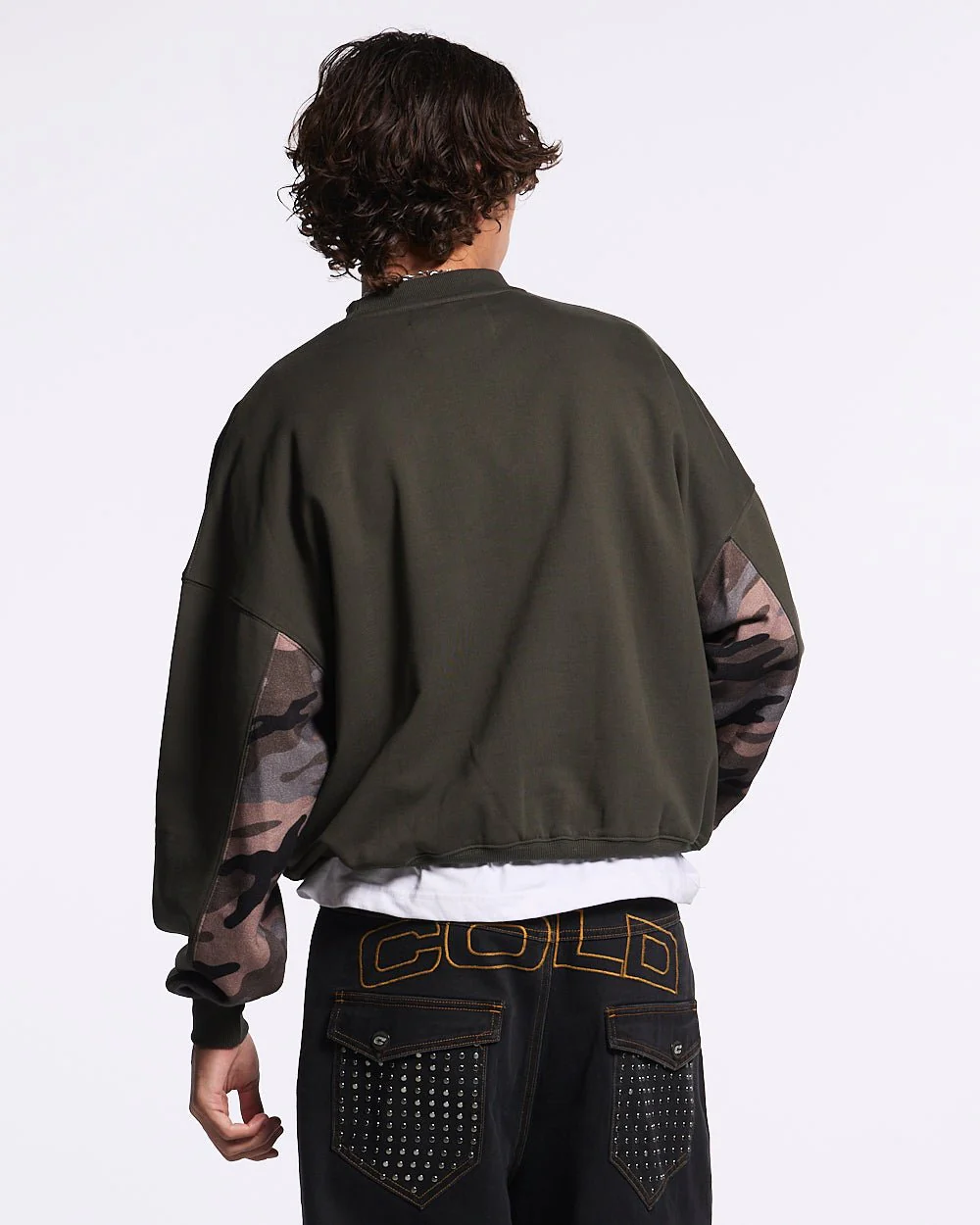 RACING CREWNECK CAMO GREY - Image 4