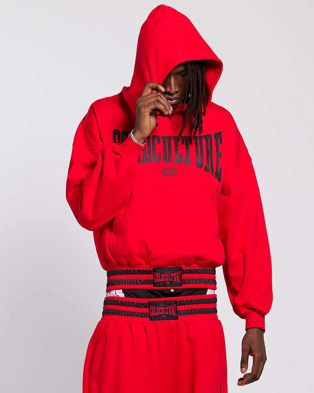 RAGE IN THE RING HOODIE RED - Image 2