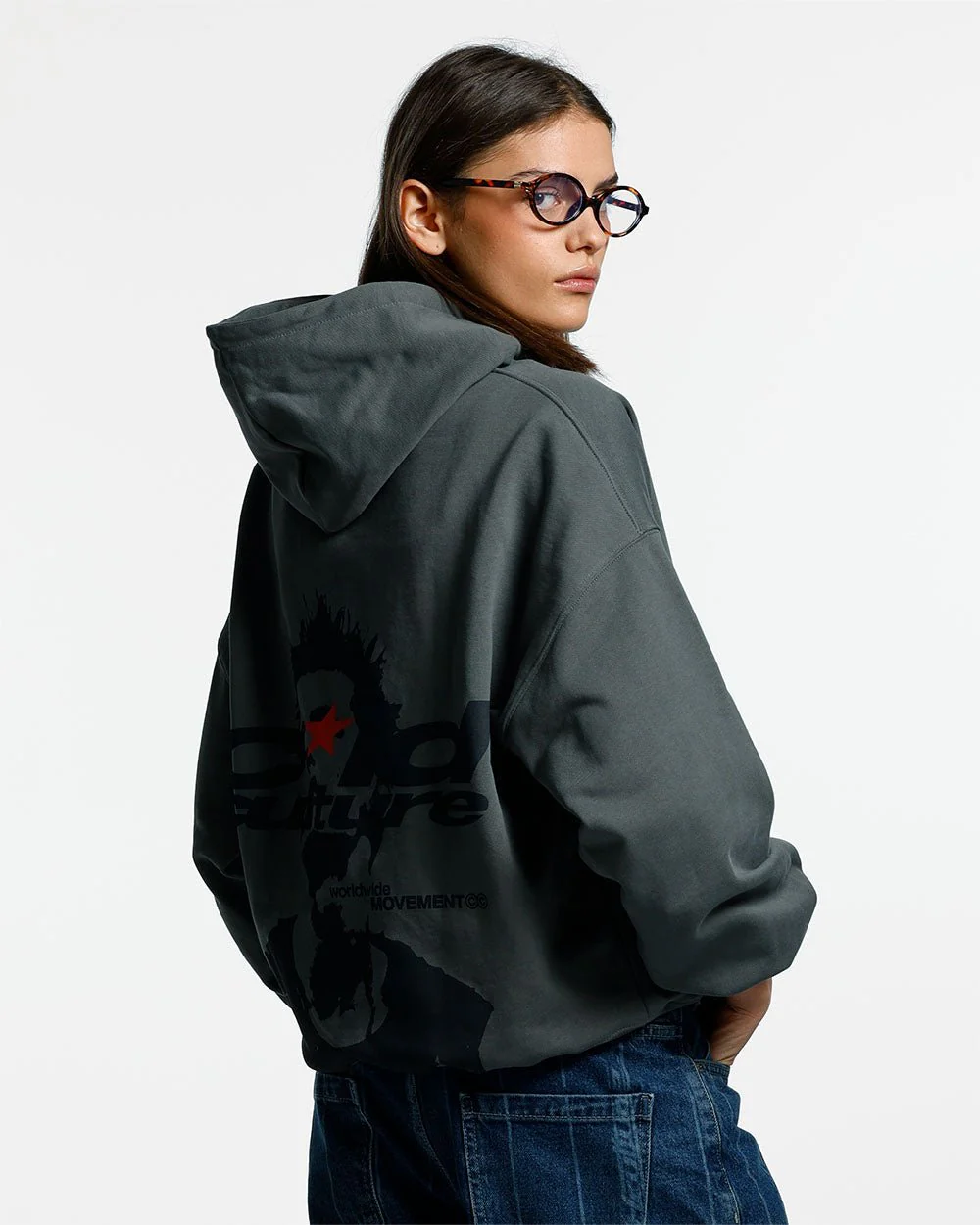 REBEL HOODIE GREY - Image 5