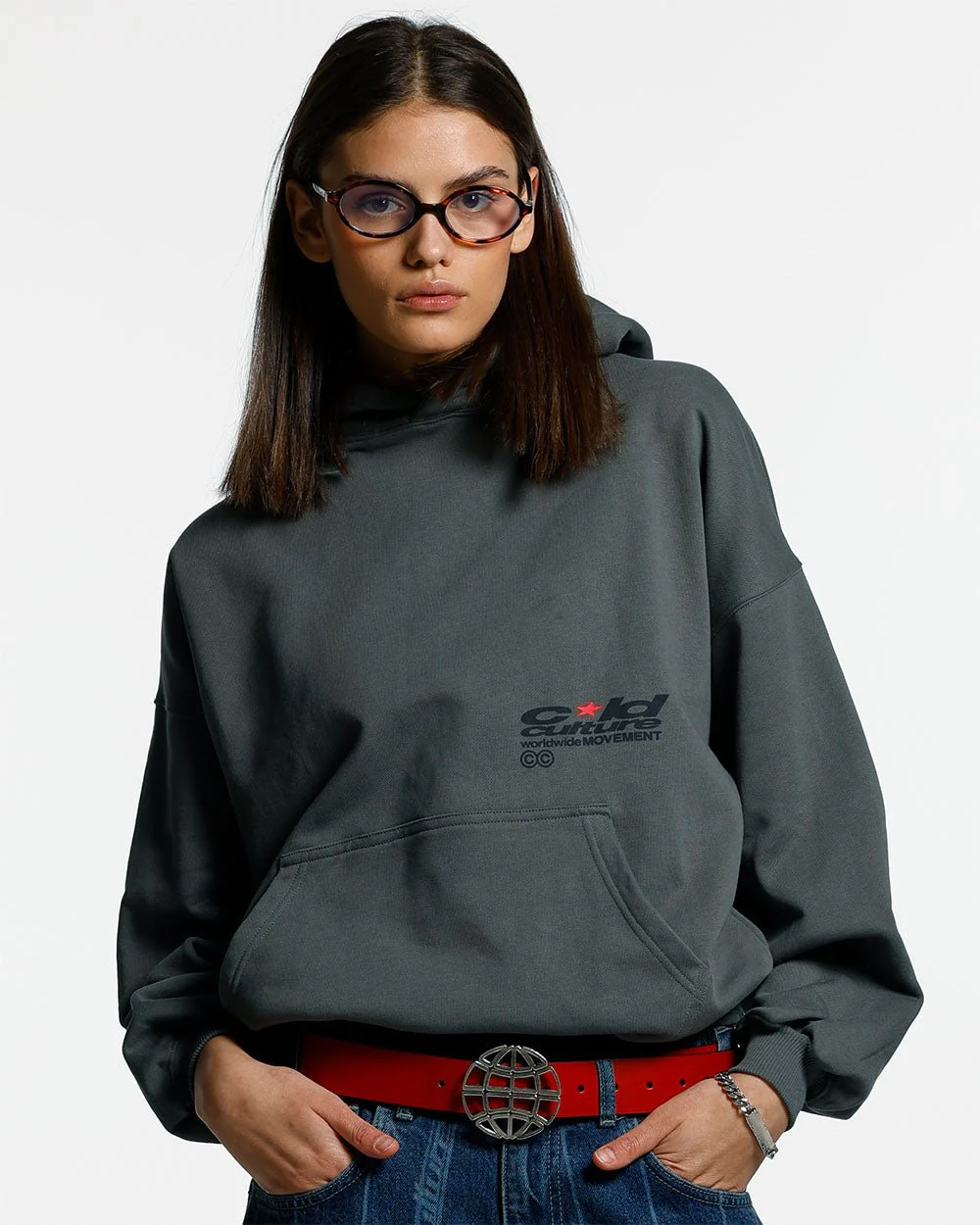 REBEL HOODIE GREY - Image 6