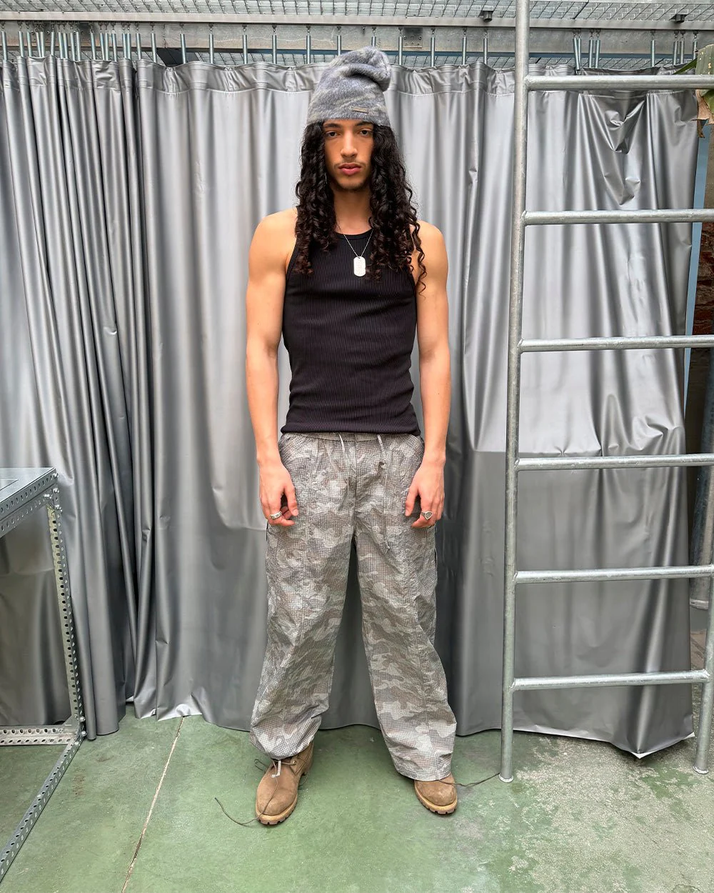 RESERVED CARGO PANTS CAMO - Image 13