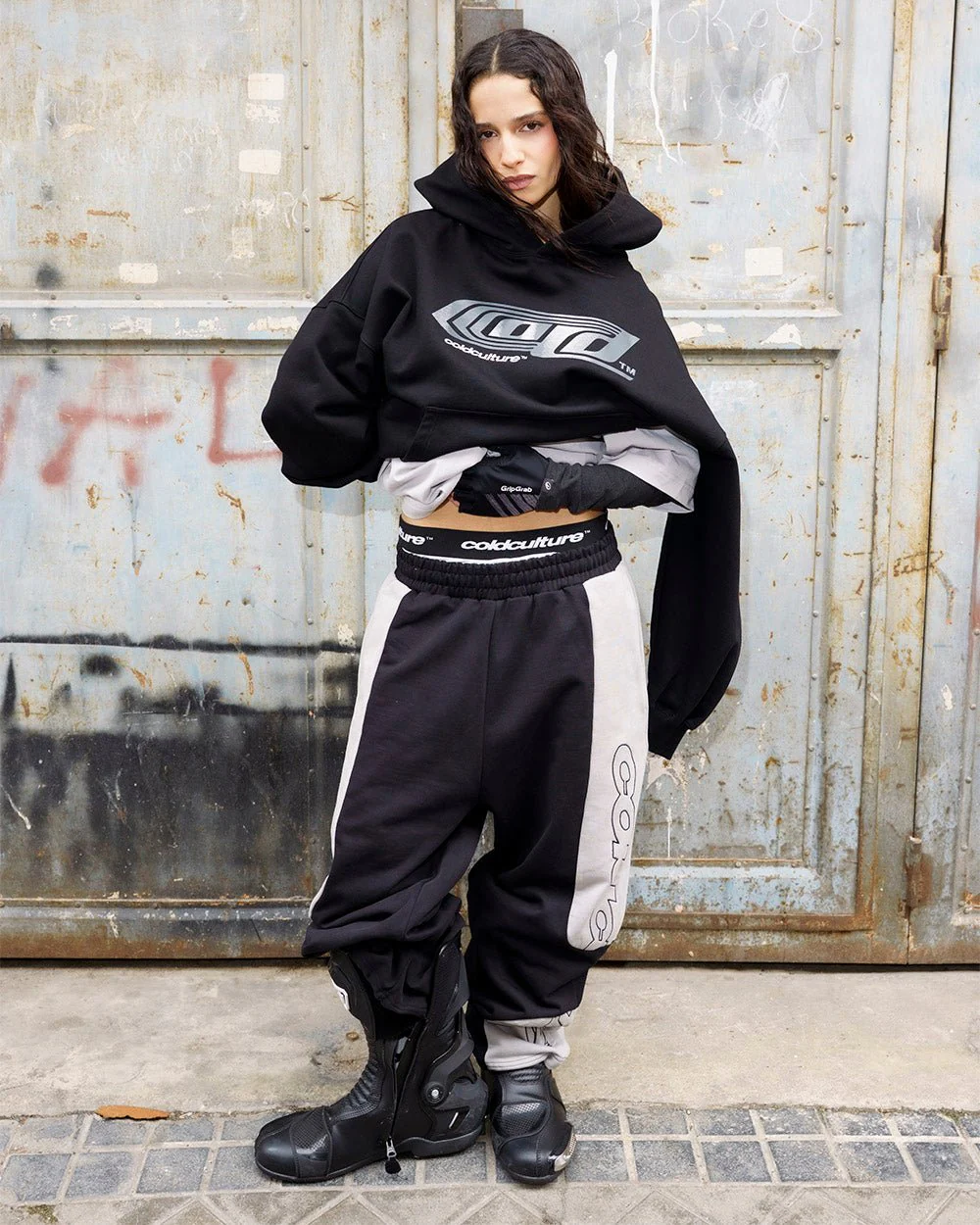 RIDER SWEATPANTS BLACK & GREY - Image 11