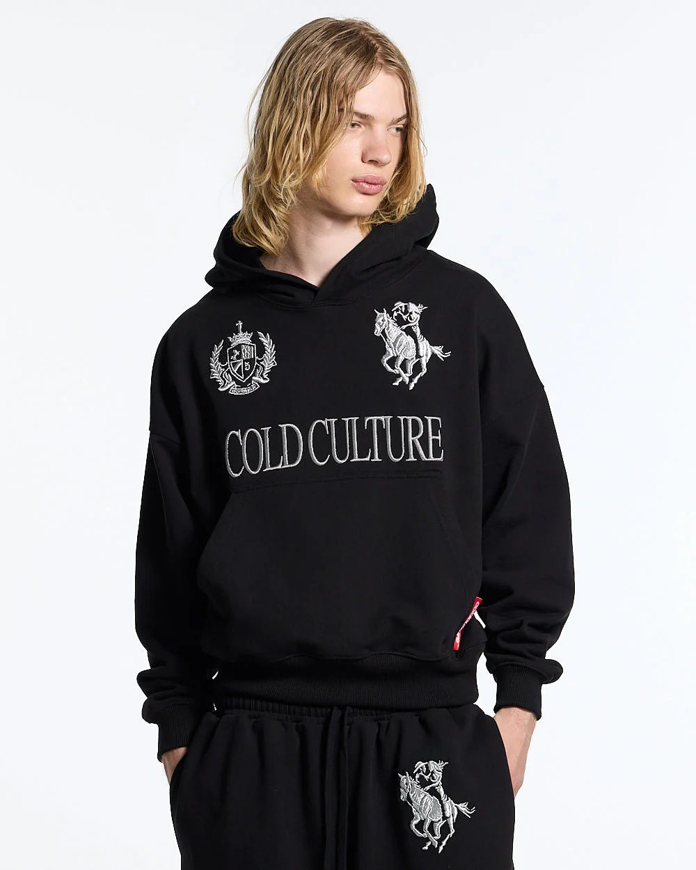 RIDING CLUB HOODIE BLACK