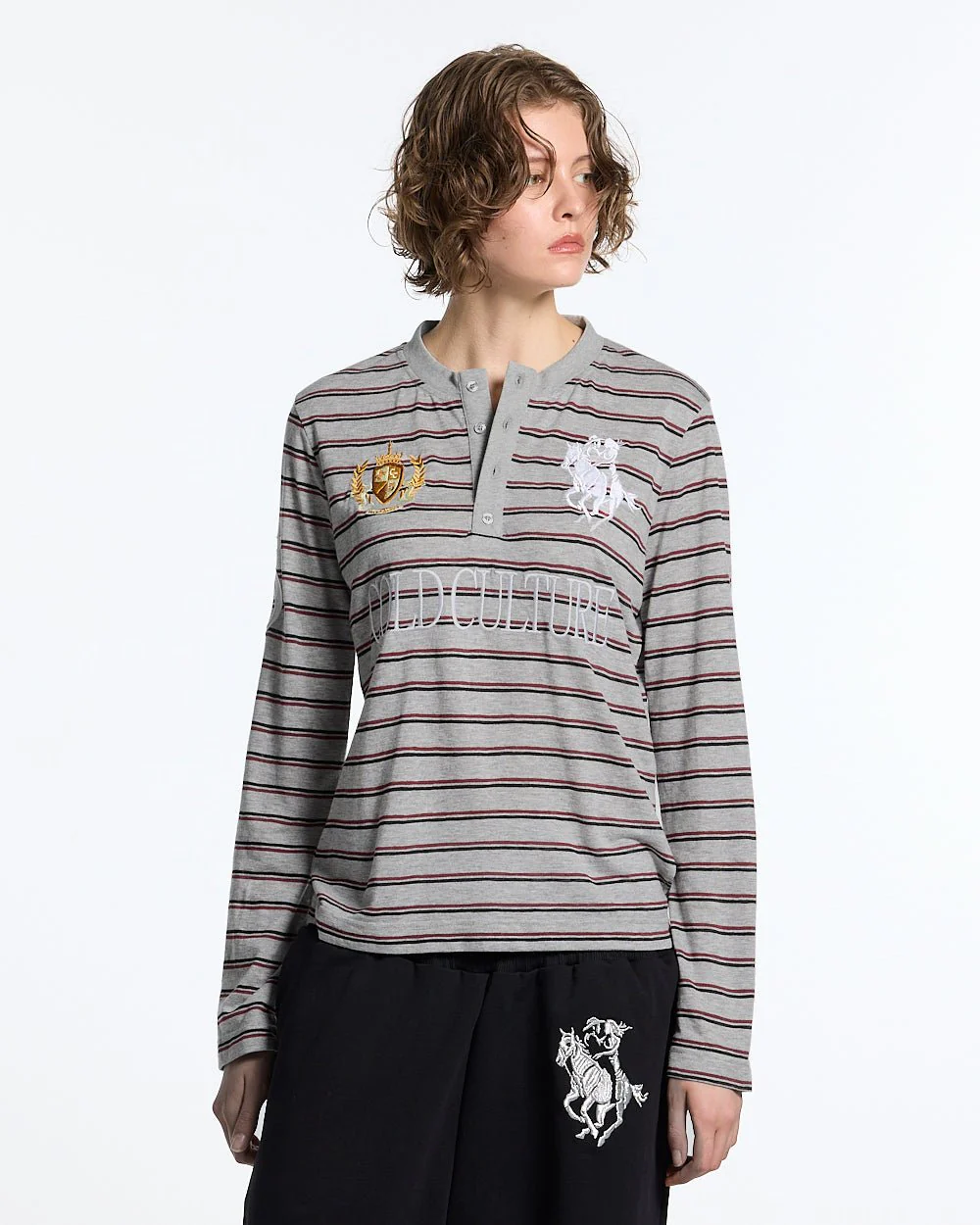 RIDING CLUB LONGSLEEVE GREY - Image 9