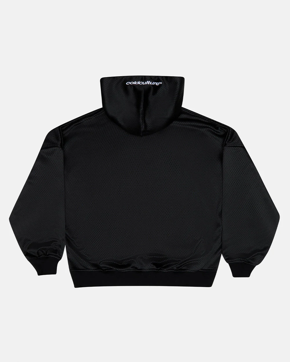 RIOT MESH HOODIE BLACK - Image 4