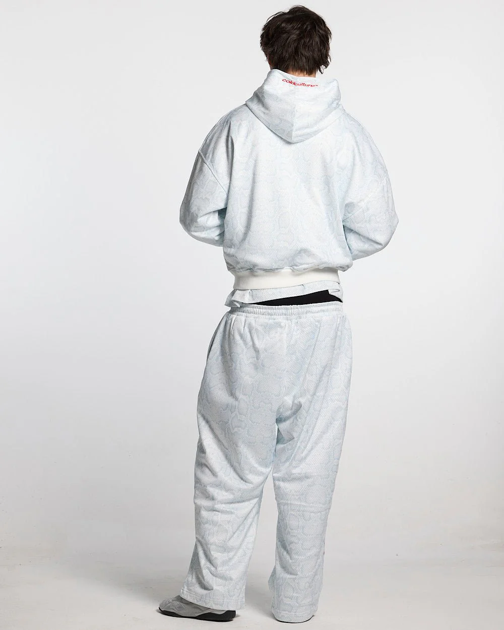 RIOT MESH HOODIE WHITE - Image 4