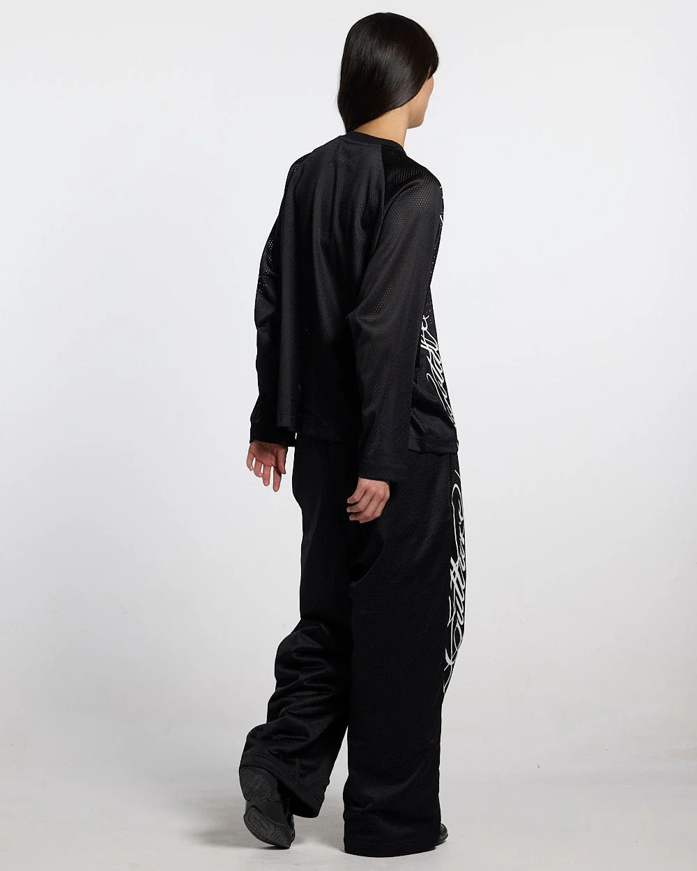 RIOT MESH LONGSLEEVE BLACK - Image 6