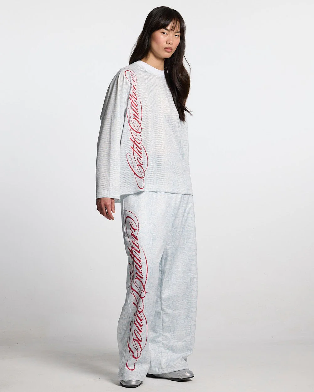 RIOT MESH LONGSLEEVE WHITE - Image 5