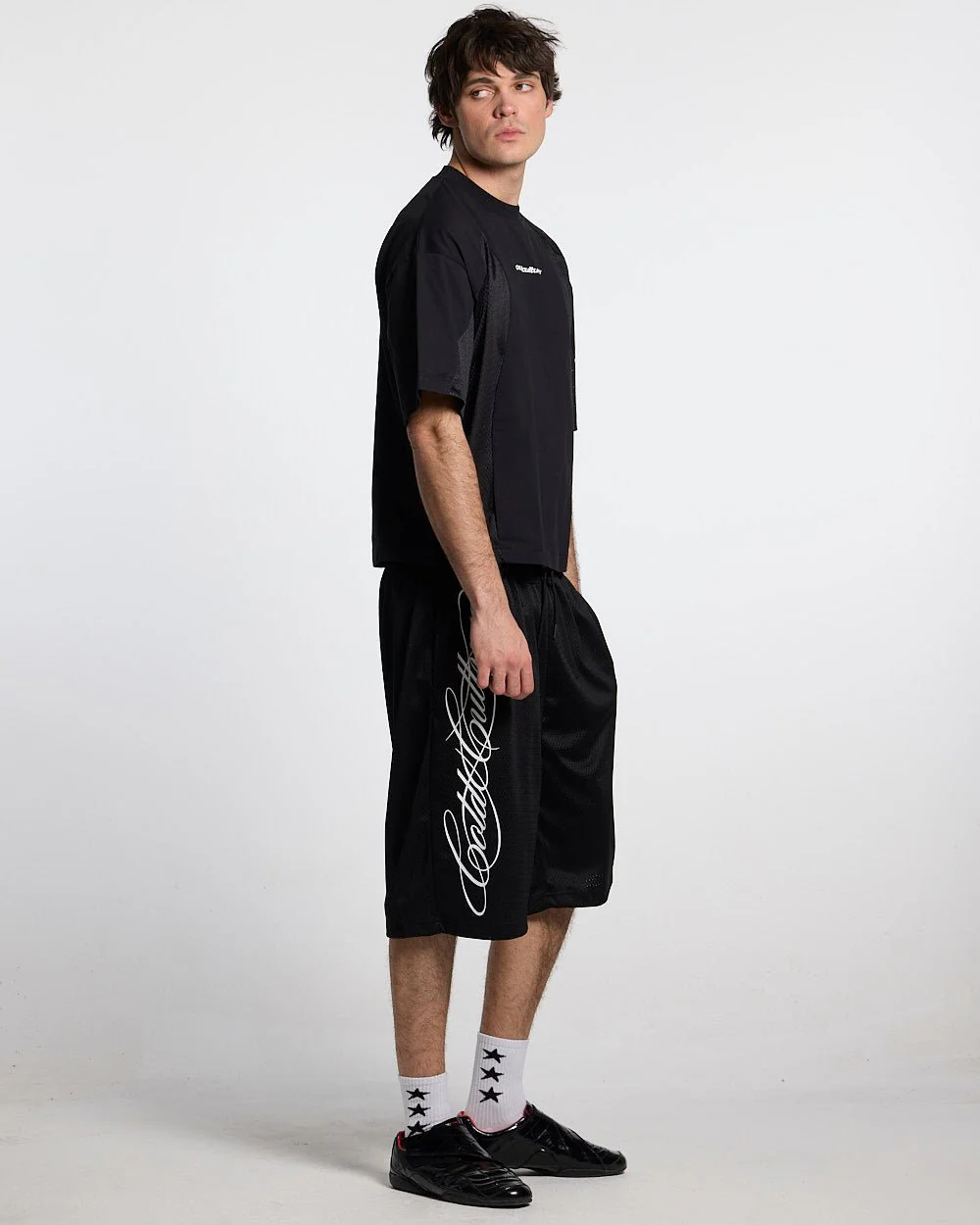 RIOT MESH SHORT BLACK - Image 5