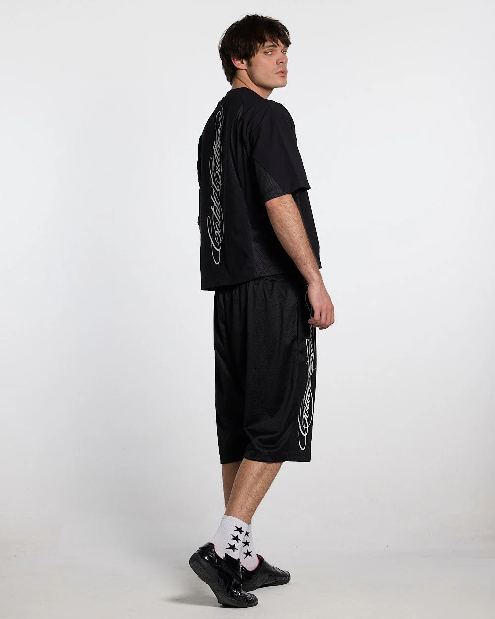 RIOT MESH SHORT BLACK - Image 6