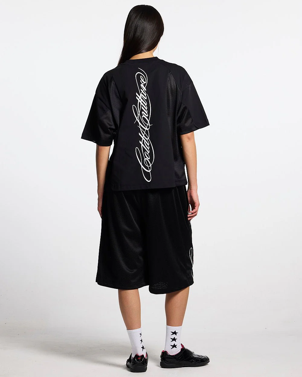 RIOT MESH SHORT BLACK - Image 8