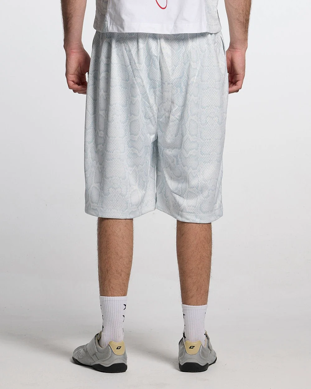 RIOT MESH SHORT WHITE - Image 3