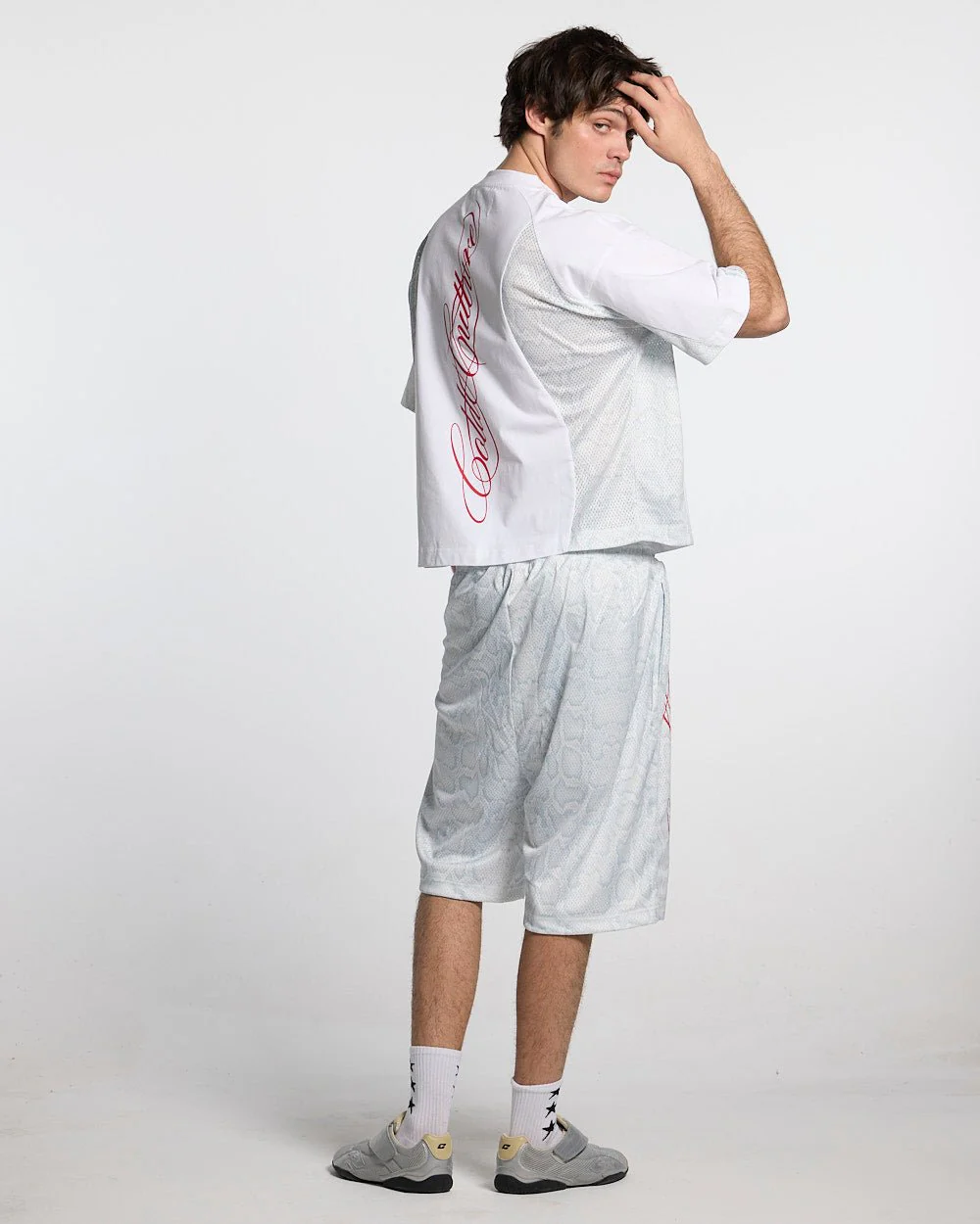 RIOT MESH SHORT WHITE - Image 6